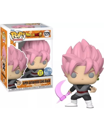 Funko Pop! - Dragon Ball Super! Animation - Super Saiyan Rosè Goku Black - Special Edition - Figure 1279