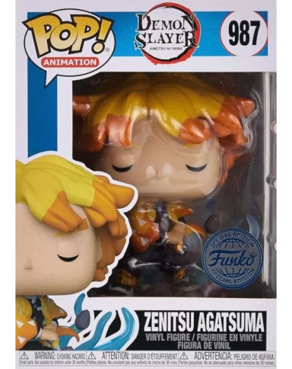 Funko Pop! Demon Slayer POP! Animation - Zenitsu Agatsuma Trasforming (Special Edition ) - Figure 987