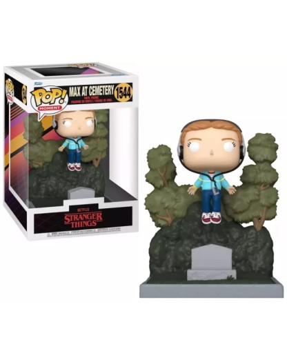 stranger things funko pop max at cemetery