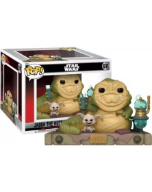 Funko POP! Star Wars - Jabba the Hutt & Salacious B. Crumb - 15CM - Figure  611