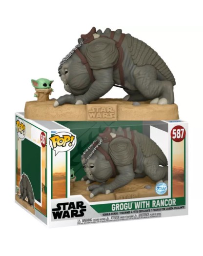 funko pop star wars grogu with rancor