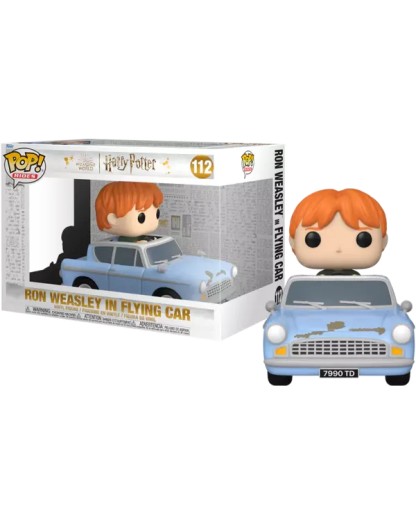 funko pop ron weasley flying car