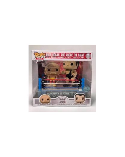 Funko POP! WWE - Hulk Hogan and Andre the Giant -15CM - Special Edition - 2 Pack