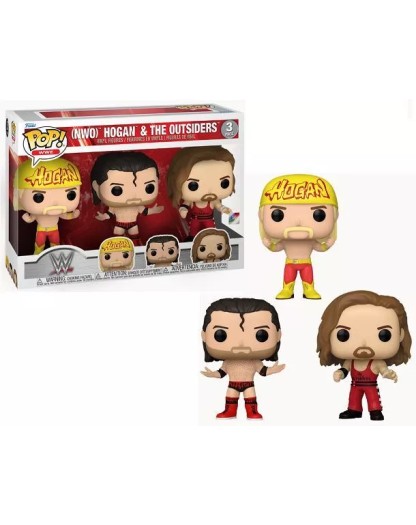 Funko POP! Pop WWE!  NMO Hogan & the Outsiders  -3 Pack