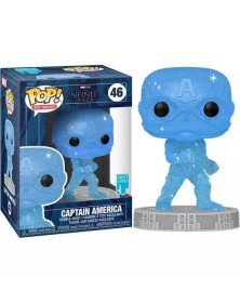 Funko POP! Marvel Studio  - Captain America - Art Series - Figure 46