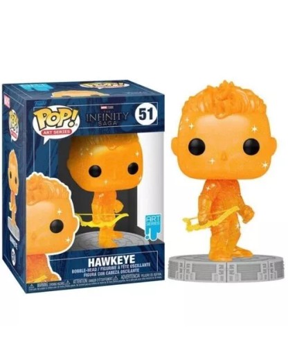 Funko POP! Marvel Studio - Hawkeye - Art Series - Figure 51