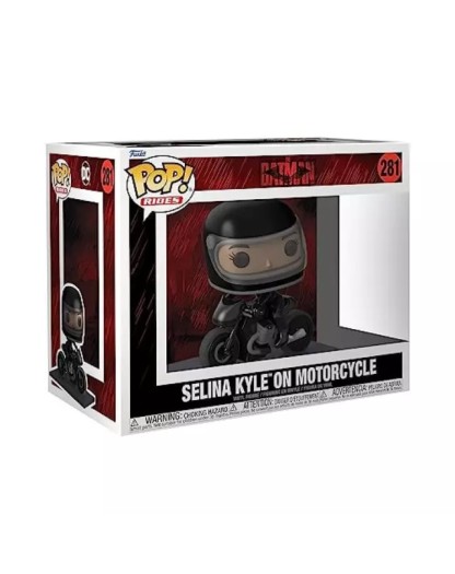 funko pop selina kyle on motorcycle