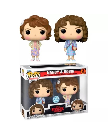 Funko Pop! Stranger Things - Nancy & Robin  - Special Edition - 2 Pack