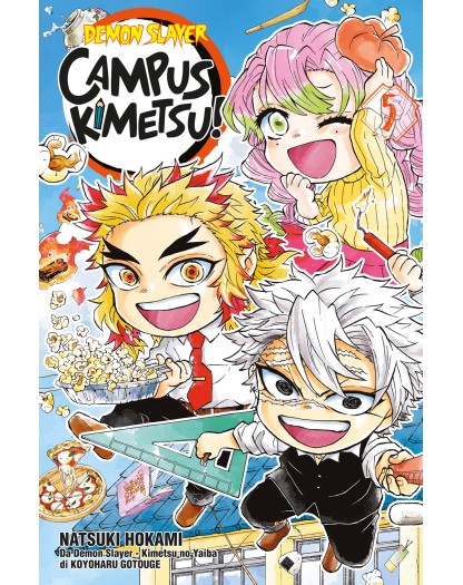 Demon Slayer – Campus Kimetsu! Vol. 5 – Edizioni Star Comics – Italiano