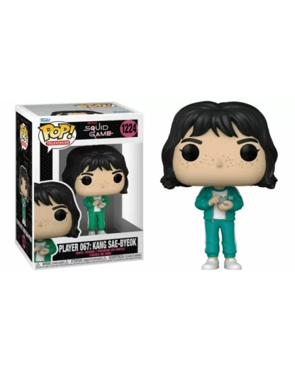 Funko Pop!  Television - Squid Games - Player 067 : Kang Sae-Byeok - Figure 1224