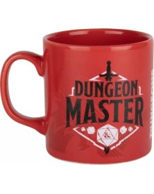 Dungeons & Dragons Tazza  - 320 ml - Motivo Master - Rosso - Konix