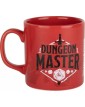 Dungeons & Dragons Tazza  - 320 ml - Motivo Master - Rosso - Konix