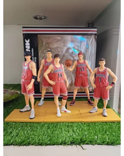 Slam Dunk Shohoku Member - Statue Set - DigiSm