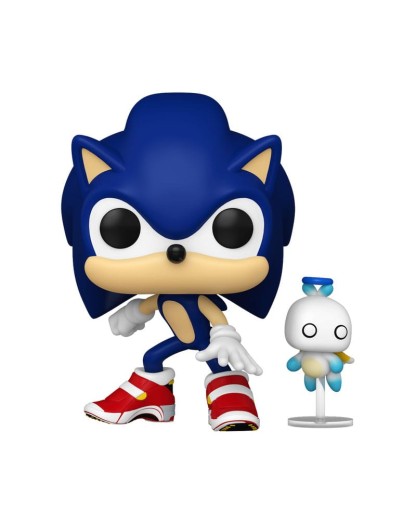 Funko Pop! - Sonic The Hedgehog POP & Buddy!  Sonic con Hero Chao - Figure 1036