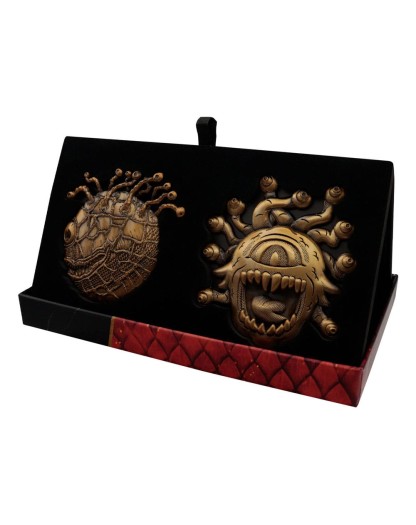 Set di Medaglioni Dungeons & Dragons 50° Anniversario Edizione Doppia Beholder