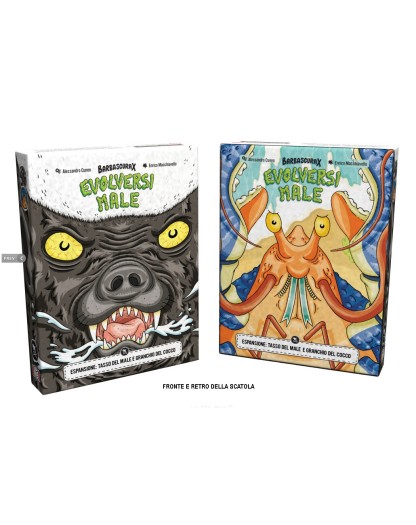Evolversi male - Il gioco di Barbascura X - Espansione Tasso e Granchio