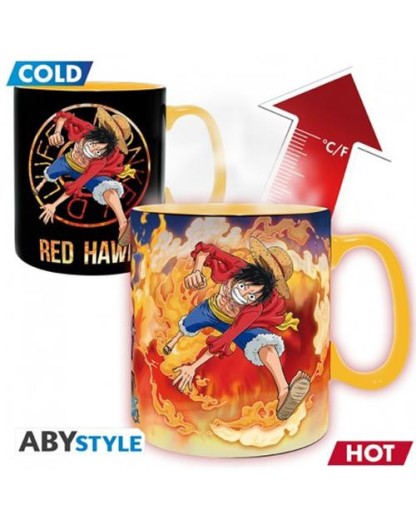 Tazza One piece - 460ML - LUFFY & SABO - Abystile