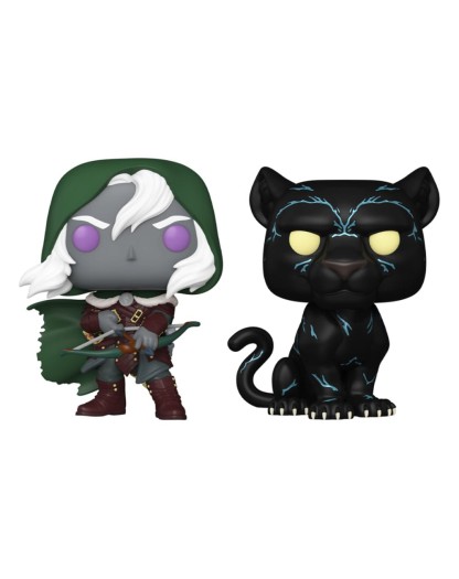 drizzt and guenhwyvar action figure
