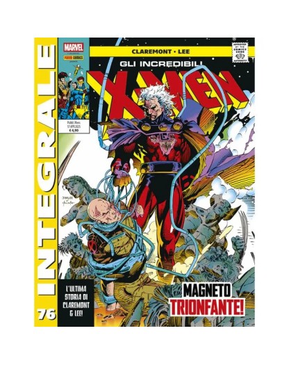 Gli Incredibili X-Men di Chris Claremont 76 – Marvel Integrale – Panini Comics – Italiano