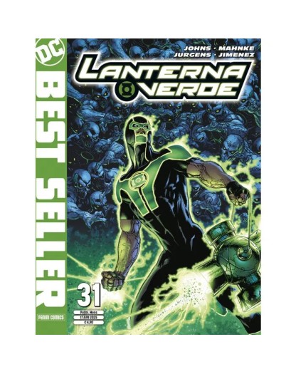Lanterna Verde di Geoff Johns 31 – DC Best Seller Nuova Serie  – Panini Comics – Italiano
