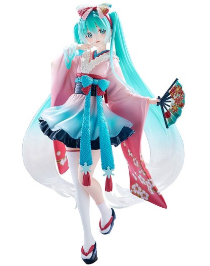 Hatsune Miku Statue Neo Tokyo Series Kimono 22 cm - Furyu