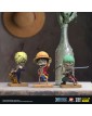 One Piece Freeny's Hidden Dissectables Vinyl Figure Luffy, Zoro and Sanji