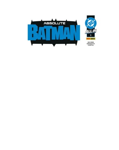 Absolute Batman 1 - Black Variant -  Panini Comics - Italiano