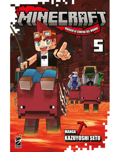 Minecraft Viaggio ai confini del mondo n. 5 –  Edizioni Star Comics – Italiano