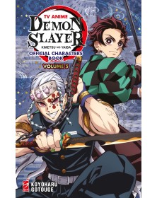 Demon Slayer – Kimetsu No Yaiba – TV Anime Official Characters Book 5 – Anime 2 – Edizioni Star Comics – Italiano