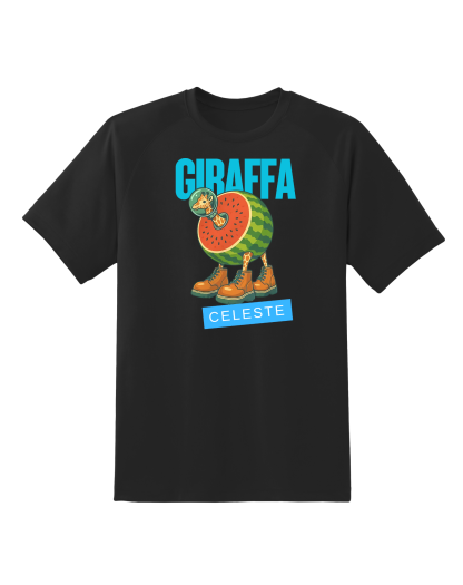 t shirt italian brainrot giraffa celeste