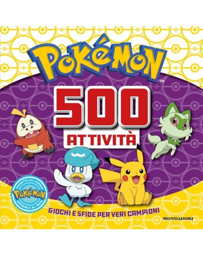 Pokemon – 500 Attività – Mondadori – Italiano