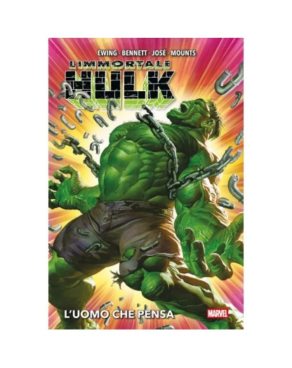 L’Immortale Hulk Vol. 4 – L' uomo  che pensa  – Marvel Deluxe – Panini Comics – Italiano