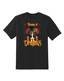 D&D - Tiamat Queen of Dragons - Tshirt Estate