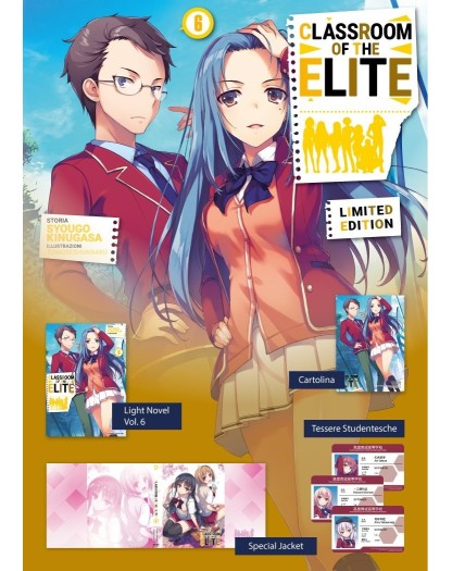 Classroom of the Elite Vol. 6 – Limited Edition – Dokusho Edizioni – Italiano