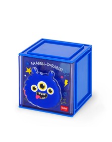 Box Componibile da Scrivania - Cutie Cube - Monster  - Legami