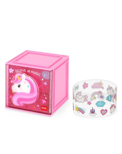 Box Componibile da Scrivania - Cutie Cube - Unicorno - Legami