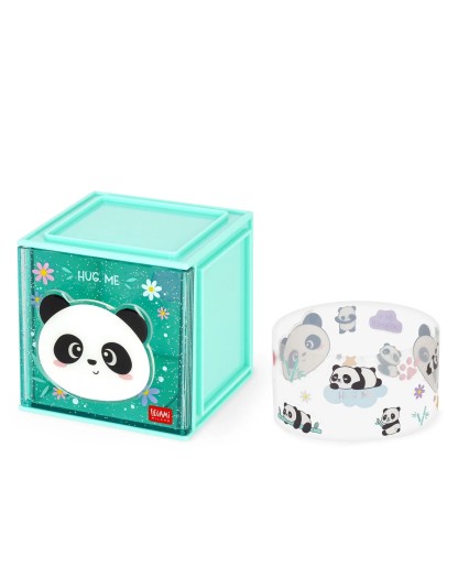Box Componibile da Scrivania - Cutie Cube - Panda - Legami