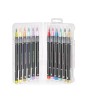 Set di 12 Pennarelli con Punta Pennello versione Pastello - Brush Markers - Legami