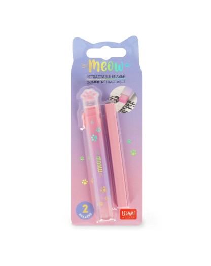 Gomma Retrattile con Ricarica - Meow - Legami
