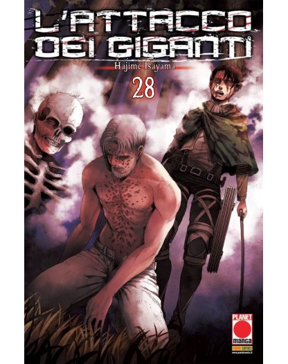 L’Attacco dei Giganti 28 – Ristampa – Panini Comics – Italiano