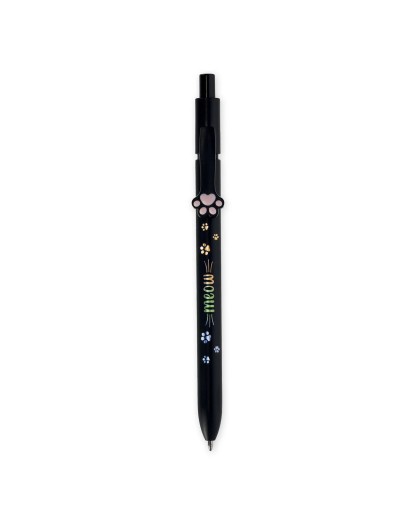 Penna a Sfera - Meow - Black - Legami