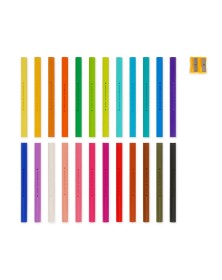 Set di 24 Matite Colorate con Temperino - Teddy Friends - Legami