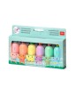Set di 6 Mini Evidenziatori - Carrate Team - Legami
