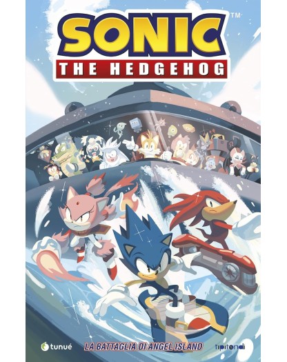 Sonic The Hedgehog Vol. 3 – La Battaglia di Angel Island – Tipitondi 156 – Tunuè – Italiano