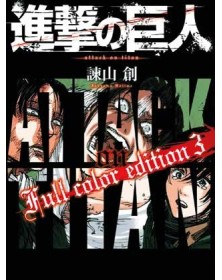 L'Attacco dei Giganti Full Color Edition vol. 3 – Panini Comics – Italiano