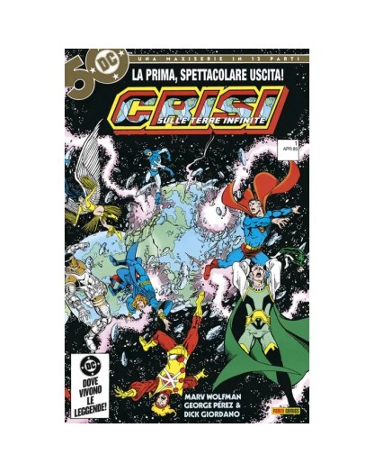 Dc Facsimile Edition crisi sulle terre infinite 1 – Panini Comics – Italiano
