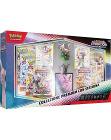 Pokémon: Collezione Premium con statuina dell’espansione Evoluzioni Prismatiche