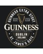 Guinness - Maglietta Regular con Stampa Marchio Guinness Original