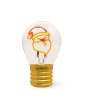 Lampada Decorativa da Tavolo a Forma di Lampadina - Santa Claus - Bulb Fiction - Legami