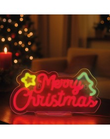 Lampada Led Effetto Neon - Merry Xmas - It's a Sign  - Legami